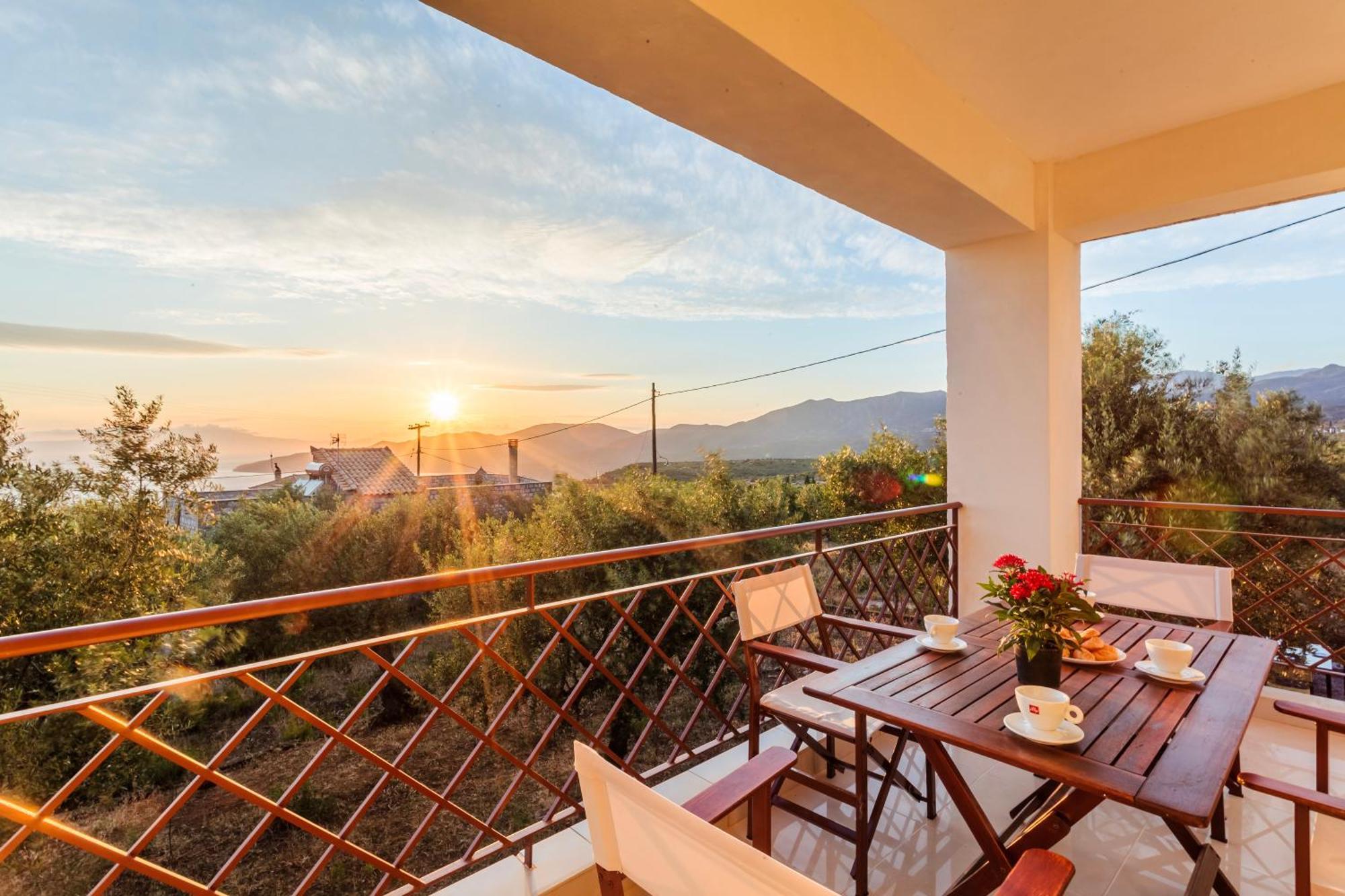 Villa Armonia, Sunset View And Relaxing Beach Vibe Proástion Exteriér fotografie