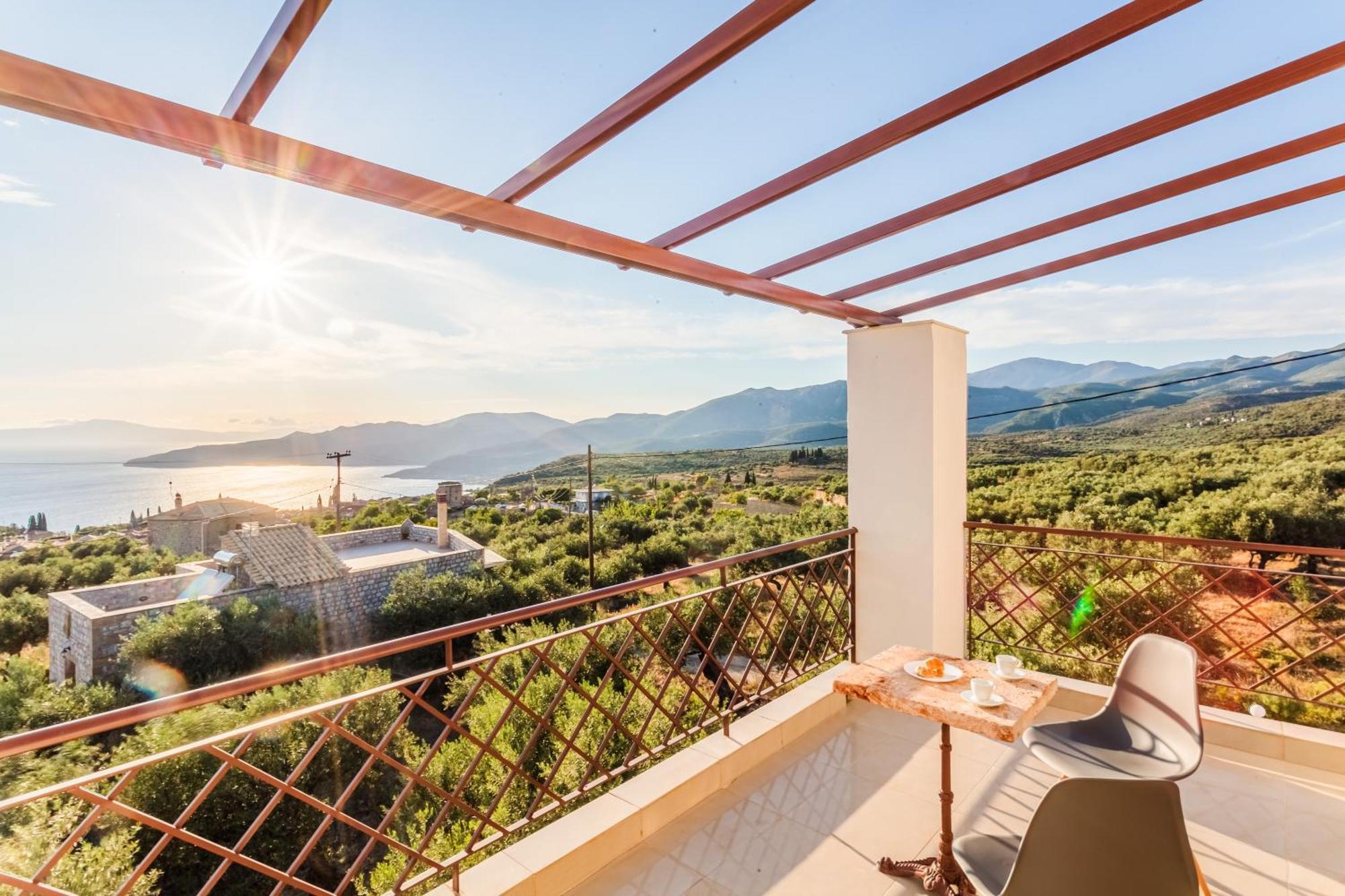 Villa Armonia, Sunset View And Relaxing Beach Vibe Proástion Exteriér fotografie