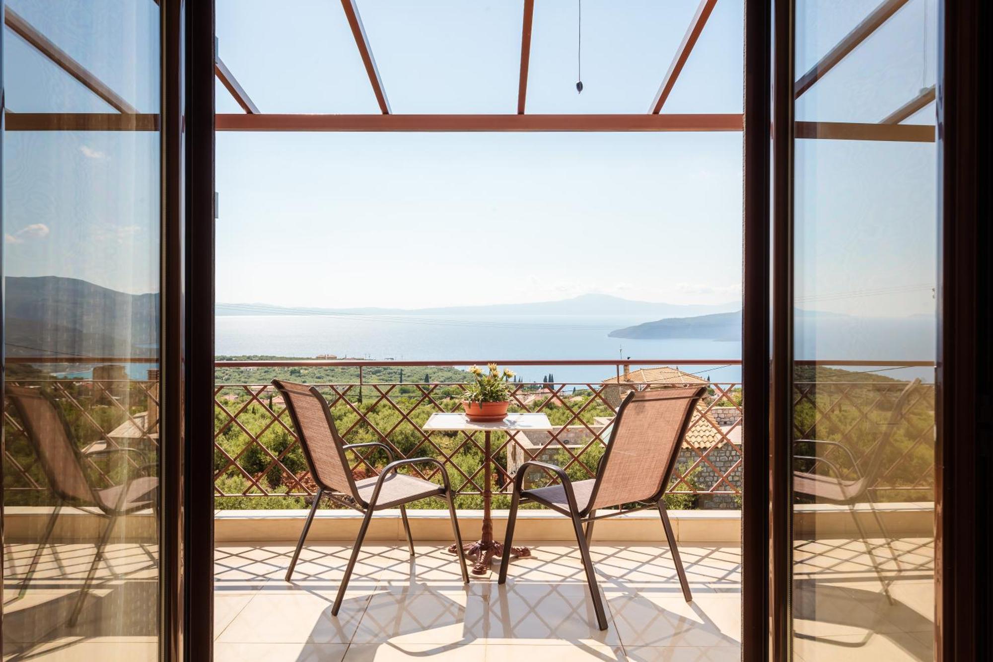 Villa Armonia, Sunset View And Relaxing Beach Vibe Proástion Exteriér fotografie